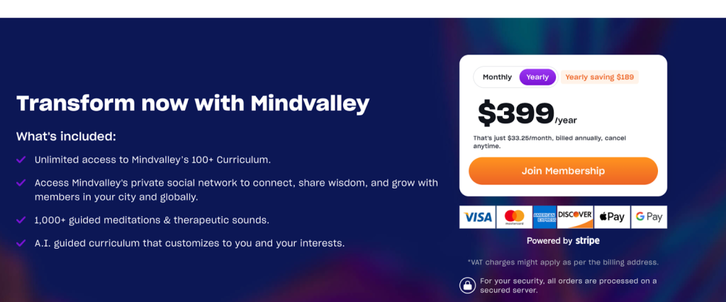 Mindvalley Membership