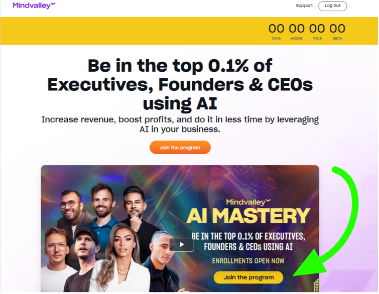 Mindvalley AI Mastery Program